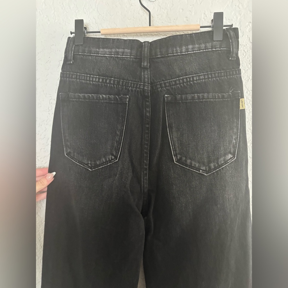 Western Distressed Black Jeans - Picture 6 of 8